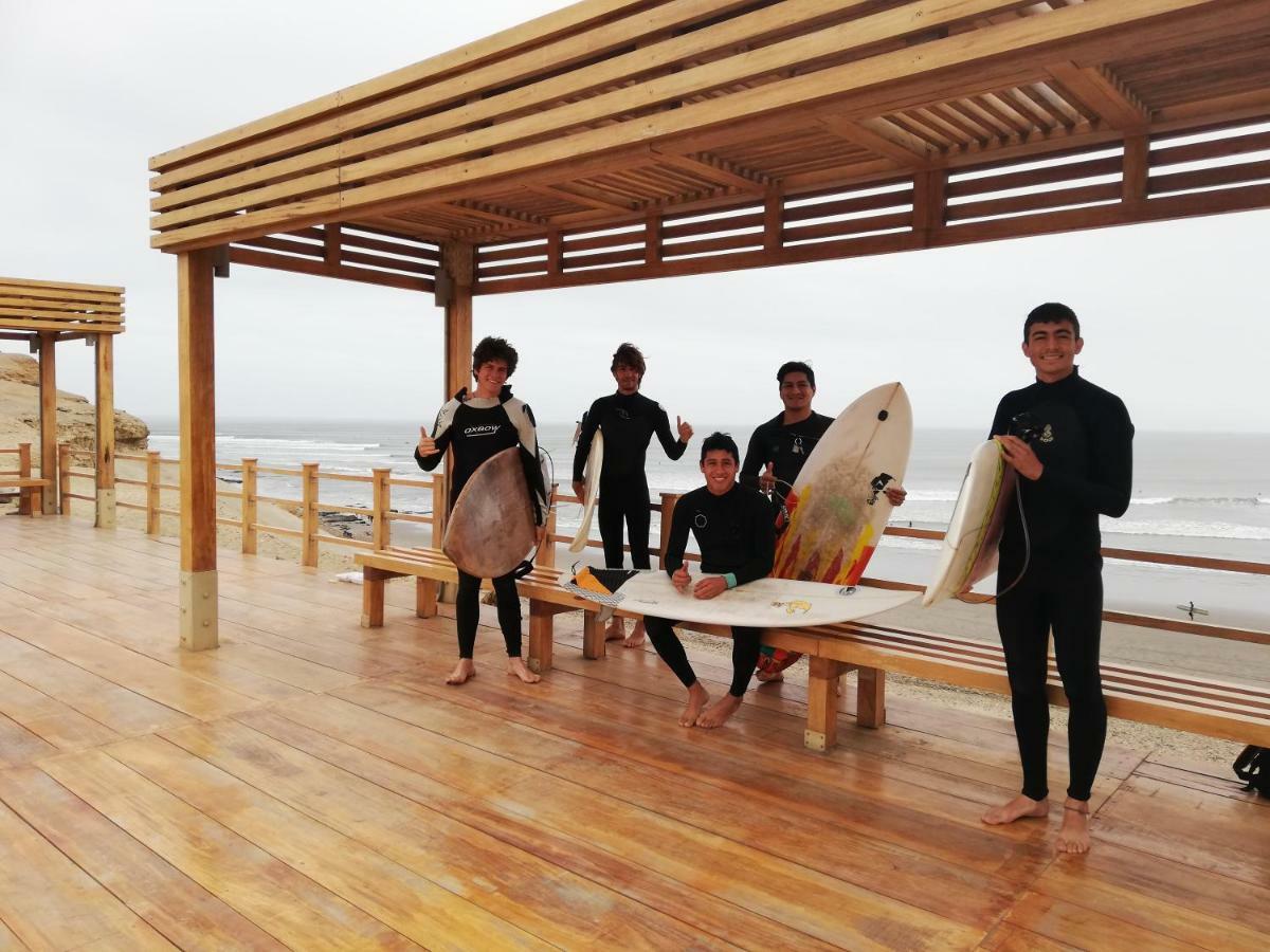 Totora Surf Hostel 후안차코 외부 사진